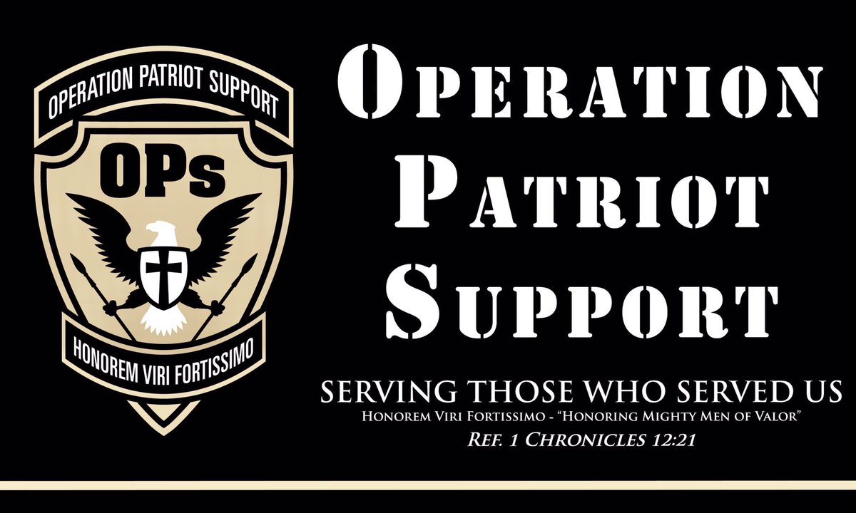 Operation Patriot Support Logo Brian Loebker