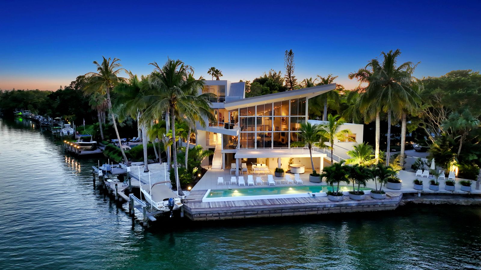 Siesta Key Sarasota luxury home aerial international buyers Brian Loebker